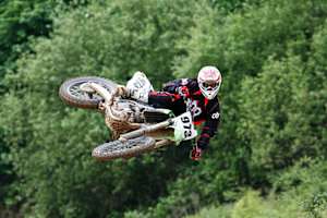 Philipp Klakow wird mit seiner Kawasaki auch in Anaheim fahren