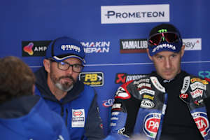 Andrew Pitt (li.) und Johnny Rea verstehen sich noch nicht blind