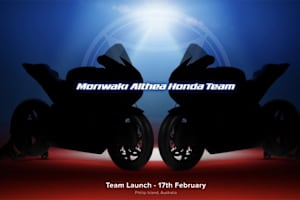 Am 17. Februar wird das Team Moriwaki Althea Honda in Australien vorgestellt