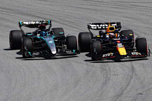 Barcelona 2024: George Russell gegen Max Verstappen