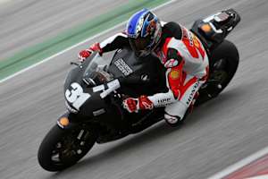 Muggeridge bei Testfahrten in Misano