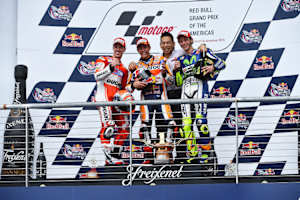 Austin: Marc Márquez siegte souverän vor Andrea Dovizioso und Valentino Rossi