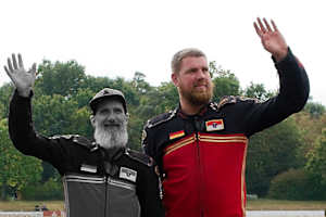 So werden wir Peter Maurer (li.) in Erinnerung behalten