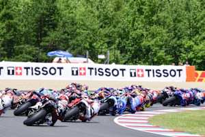 Die Moto2 fährt seit 2024 mit Pirelli-Reifen