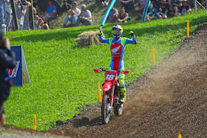 Jett Lawrence ist Motocross Champion der 450er Klasse