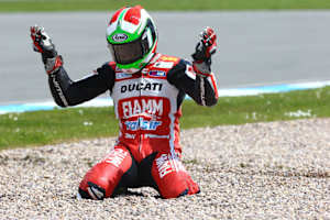 Davide Giugliano lag 2014 zu oft auf der Nase