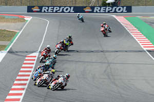 In der Moto3-Klasse dominierten die Spanier