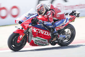 Takaaki Nakagami bei seinem letzten MotoGP-Einsatz in Mugello