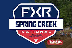 Im Spring Creek Motocross Park von Millville findet der 7. Lauf der US Nationals statt