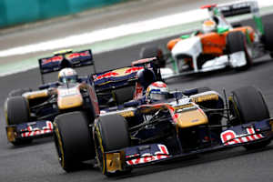 Das Toro-Rosso-Doppel Buemi und Algueruari 