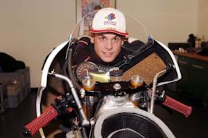 Gibt Autogramme: Sandro Cortese