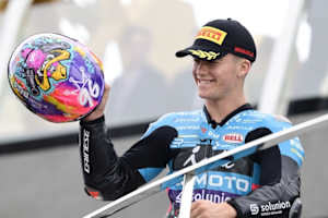 Daniel Holgado stand in seiner Rookie-Saison fünf Mal auf dem Podest