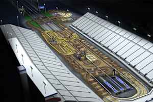 Die Strecke für das erste Playoff in Concord ist spektakulär