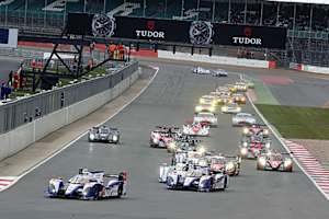 Der Start in Silverstone