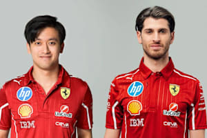 Guanyu Zhou und Antonio Giovinazzi