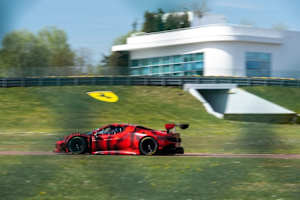 Der neue Ferrari 296 GT3 in Fiorano