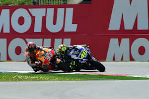 Assen: Marc Márquez zog in diesem Kampf den Kürzeren