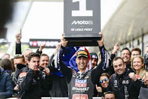 Mit Senna Agius hat das Intact-GP-Team seine helle Freude