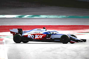 Nicholas Latifi nach seinem Dreher