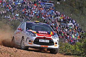Christian Riedemann im Citroën DS3 R3
