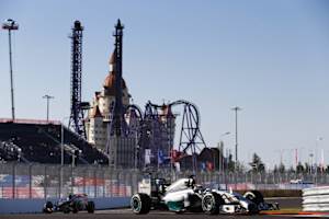 Mercedes-Star Lewis Hamilton war am Trainingsfreitag in Sotschi der Schnellste