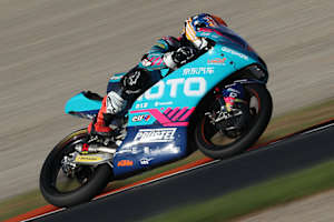 Joel Kelso auf der CFMOTO in Valencia