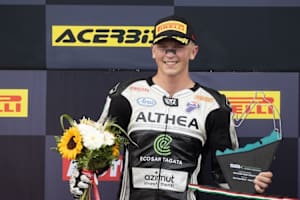 Zweiter Platz am Sonntag: Simon Jespersen fuhr in Ungarn aufs Podium