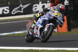 Rookie Fermin Aldeguer bekam den Unterschied zwischen Moto2 und MotoGP am Freitag auf Phillip Island deutlich zu spüren