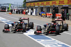 Die Lotus waren im Training saustark