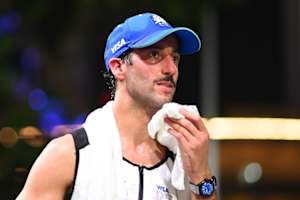 Daniel Ricciardo nach seinem wohl letzten Grand Prix in Singapur 2024