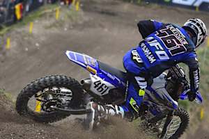 Romain Febvre (Yamaha) gewinnt den ersten MXGP-Lauf in Teutschenthal