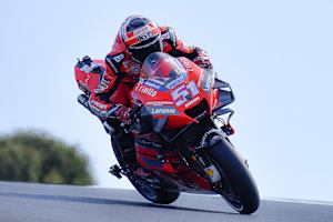 Michele Pirro (Ducati) führte am zweiten Tag die Zeitentabelle an