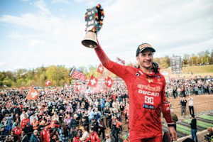 Jeremy Seewer bescherte Ducati das erste Motocross-WM-Podium