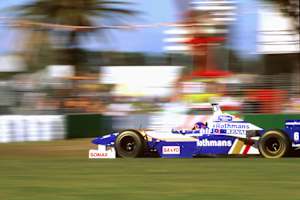 Jacques Villeneuve 1996 in Melbourne