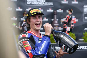 Joe Roberts genoss seinen Brünn-Sieg