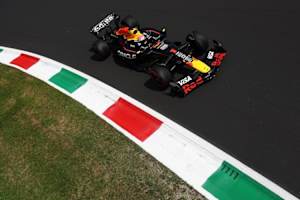 Max Verstappen im freien Training zum Italien-GP in Monza