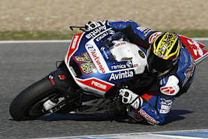 Loris Baz auf der Ducati GP14.2