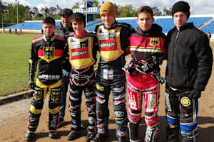 Das deutsche Team in Pardubitz