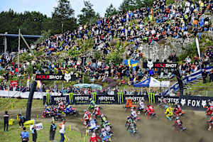 Im schwedischen Uddevalla findet der 16. Lauf der Motocross-WM statt