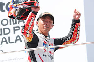 Taiyo Furusato erzielte in Sepang seinen ersten GP-Sieg