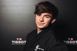 War Gast der NBA in London: David Alonso (Aspar Racing)