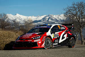 Toyota-Pilot Oliver Solberg führt die Rallye Monte Carlo an 
