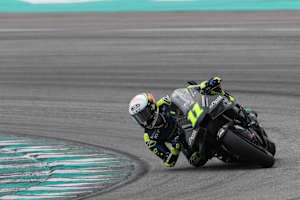 Jetzt als MotoGP-Pilot für Honda in Sepang am Gas: Diogo Moreira