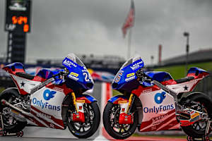 Wie mit Kalex-Bikes und Hauptsponsor «OnlyFans»: America Racing