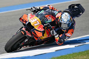 Pedro Acosta auf der KTM RC16 in Buriram