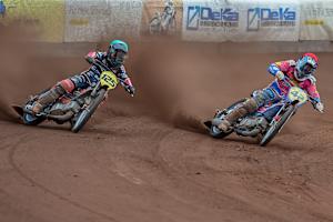 Lukas Fienhage (l.) war 2025 WM-Dritter, Stephan Katt Deutscher Meister