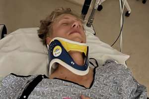 Paul Bloy im Krankenhaus von Glendale