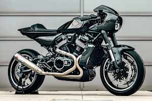 Bislang nur ein Konzept: Stilsicherer Cafe Racer von Harley-Davidson