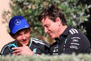 Kimi Antonelli und Toto Wolff
