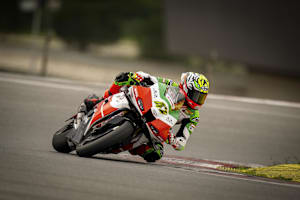 Axel Bassani war beim Portimao-Test mit neuen Teilen entwickelt